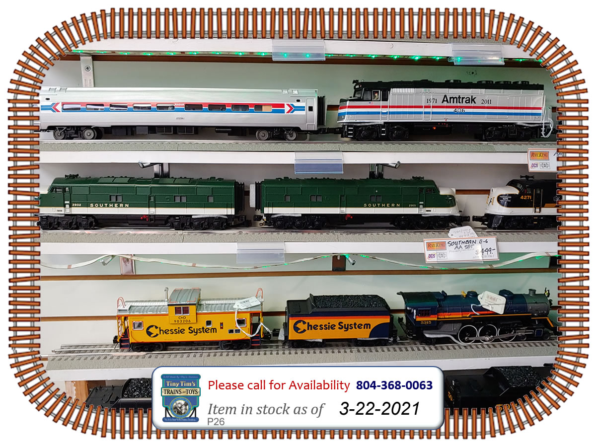 Amtrak, Chessie System, Model Train, Ashland